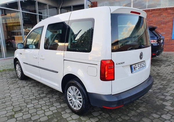 Volkswagen Caddy cena 68000 przebieg: 135072, rok produkcji 2018 z Sośnicowice małe 29
